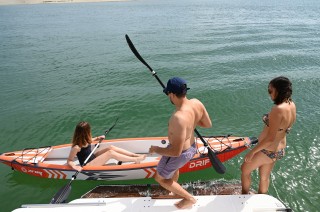 Départ sécurisé pour ls kayaks et paddles